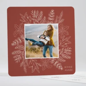 Carte de voeux Esprit de Noel*Faire-part Elégant Clearance