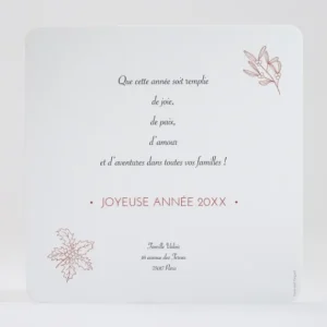 Carte de voeux Esprit de Noel*Faire-part Elégant Clearance