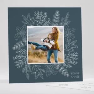 Carte de voeux Esprit de Noel*Faire-part Elégant Clearance