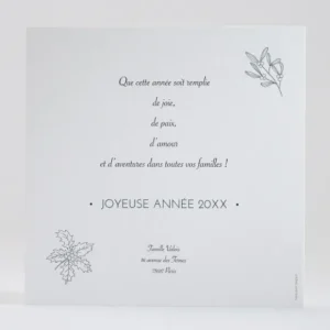 Carte de voeux Esprit de Noel*Faire-part Elégant Clearance