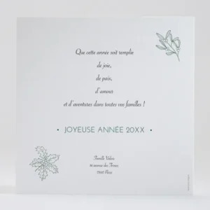 Carte de voeux Esprit de Noel*Faire-part Elégant Clearance