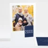Carte de voeux Evenement famille*Faire-part Elégant Fashion