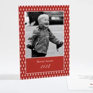 Carte de voeux Gouttes de joie*Faire-part Elégant Online
