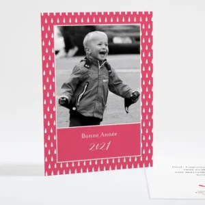 Carte de voeux Gouttes de joie*Faire-part Elégant Online