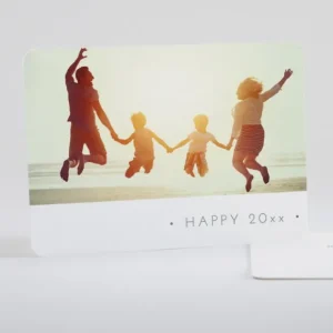 Carte de voeux Happy family*Faire-part Elégant Hot