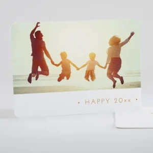 Carte de voeux Happy family*Faire-part Elégant Hot