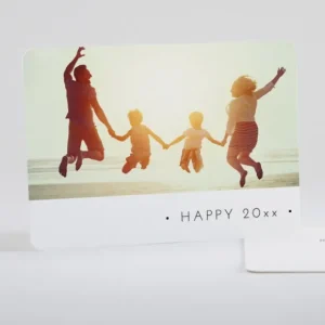 Carte de voeux Happy family*Faire-part Elégant Hot