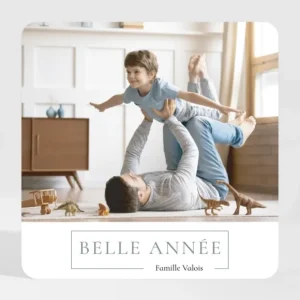 Carte de voeux Home sweet Home Magnet*Faire-part Elégant Best