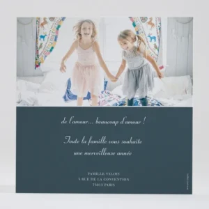 Carte de voeux Love Love*Faire-part Elégant Clearance