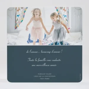 Carte de voeux Love Love*Faire-part Elégant Clearance