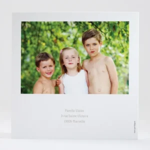 Carte de voeux Naturel*Faire-part Elégant Best