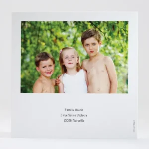 Carte de voeux Naturel*Faire-part Elégant Best