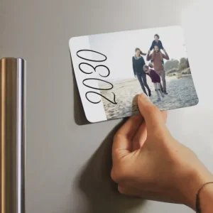 Carte de voeux New Year Magnet*Faire-part Elégant Hot