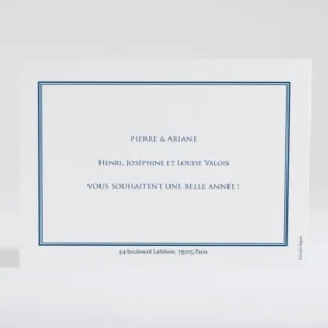 Carte de voeux Pele mele rectangulaire*Faire-part Elégant Clearance