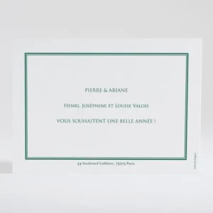 Carte de voeux Pele mele rectangulaire*Faire-part Elégant Clearance