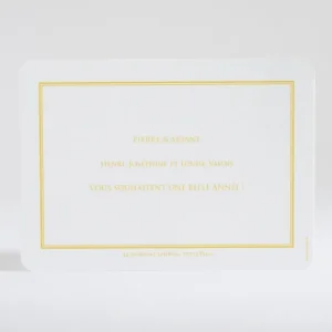 Carte de voeux Pele mele rectangulaire*Faire-part Elégant Clearance