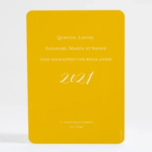Carte de voeux Petites rayures*Faire-part Elégant Clearance