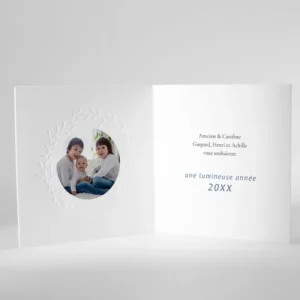 Carte de voeux Poesie*Faire-part Elégant Online