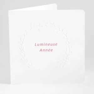 Carte de voeux Poesie*Faire-part Elégant Online