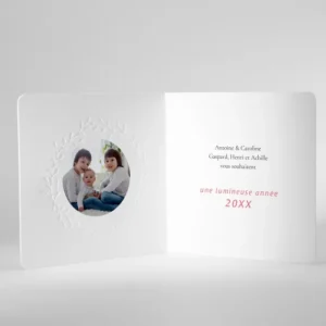 Carte de voeux Poesie*Faire-part Elégant Online