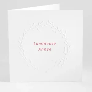 Carte de voeux Poesie*Faire-part Elégant Online