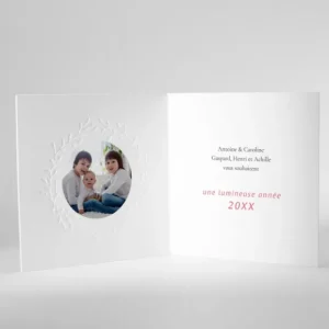 Carte de voeux Poesie*Faire-part Elégant Online