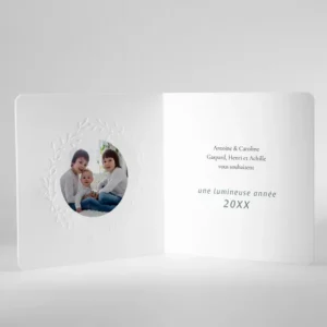 Carte de voeux Poesie*Faire-part Elégant Online