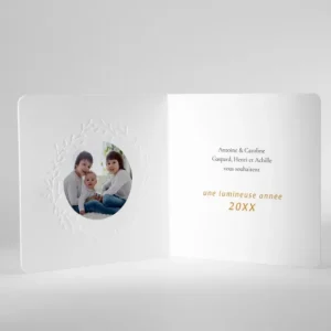 Carte de voeux Poesie*Faire-part Elégant Online
