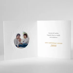 Carte de voeux Poesie*Faire-part Elégant Online