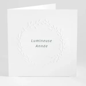 Carte de voeux Poesie*Faire-part Elégant Online