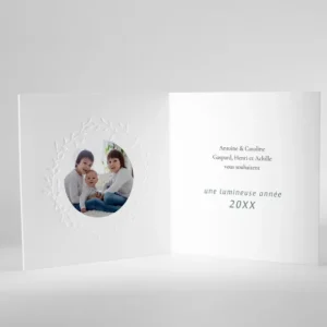 Carte de voeux Poesie*Faire-part Elégant Online