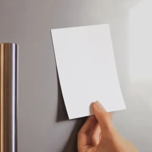 Carte de voeux Portrait magnet Vierge*Faire-part Elégant Discount