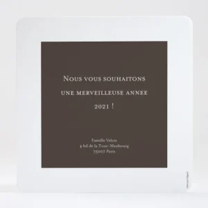 Carte de voeux Scintillements*Faire-part Elégant Clearance