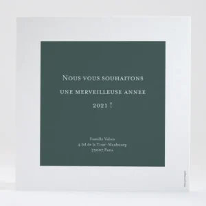 Carte de voeux Scintillements*Faire-part Elégant Clearance