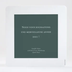 Carte de voeux Scintillements*Faire-part Elégant Clearance
