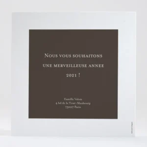 Carte de voeux Scintillements*Faire-part Elégant Clearance