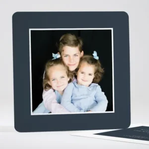 Carte de voeux Simplicite photo*Faire-part Elégant Best