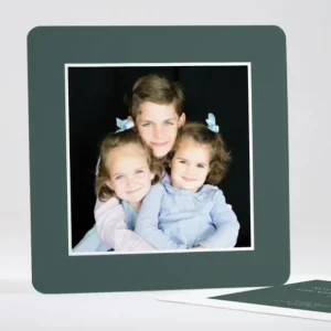Carte de voeux Simplicite photo*Faire-part Elégant Best