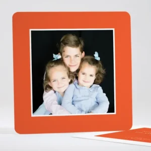 Carte de voeux Simplicite photo*Faire-part Elégant Best
