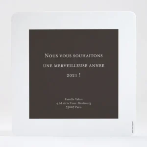 Carte de voeux Sucres d'orge*Faire-part Elégant Outlet