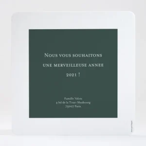 Carte de voeux Sucres d'orge*Faire-part Elégant Outlet