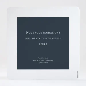 Carte de voeux Sucres d'orge*Faire-part Elégant Outlet