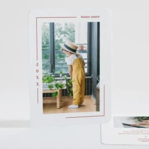 Carte de voeux Tradition*Faire-part Elégant Hot