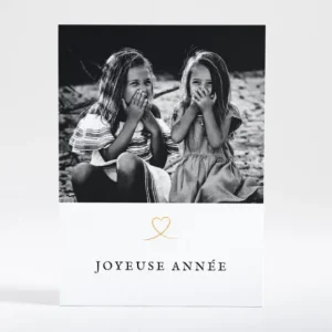 Carte de voeux Une famille en or*Faire-part Elégant Outlet