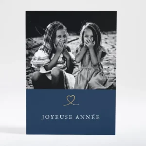 Carte de voeux Une famille en or*Faire-part Elégant Outlet
