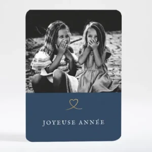 Carte de voeux Une famille en or*Faire-part Elégant Outlet