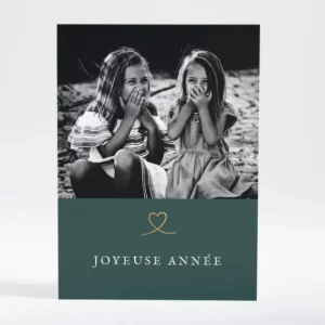 Carte de voeux Une famille en or*Faire-part Elégant Outlet