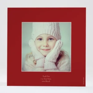 Carte de voeux Winter*Faire-part Elégant Hot