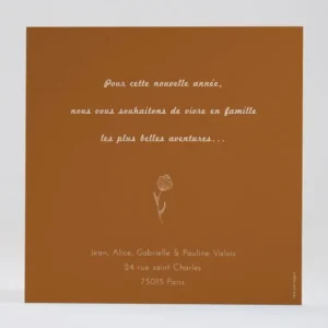 Carte de voeux Wishes*Faire-part Elégant Discount