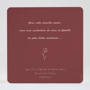 Carte de voeux Wishes*Faire-part Elégant Discount